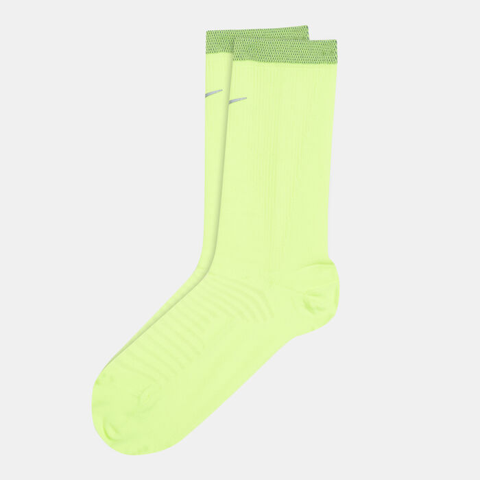 Nike Spark Lightweight Running Crew Socks Green Nike Spark Lightweight Running Crew Socks Green image number 0