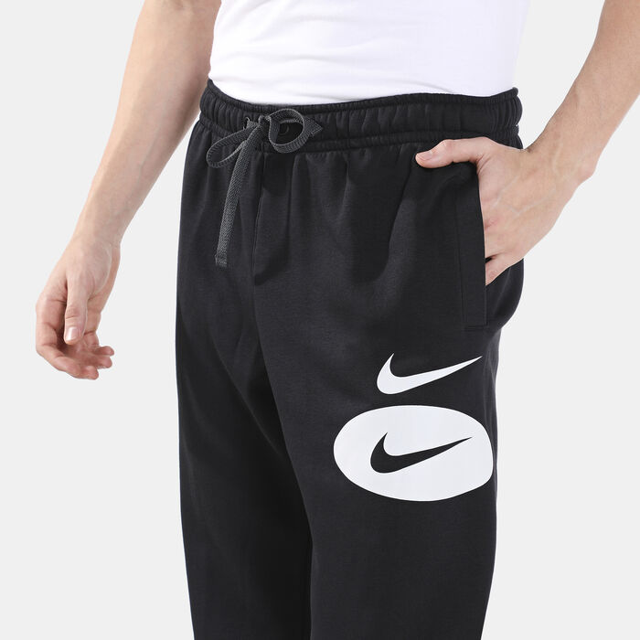 Nike Men's Sportswear Swoosh League Fleece Sweatpants Black Nike Men's Sportswear Swoosh League Fleece Sweatpants Black image number 3