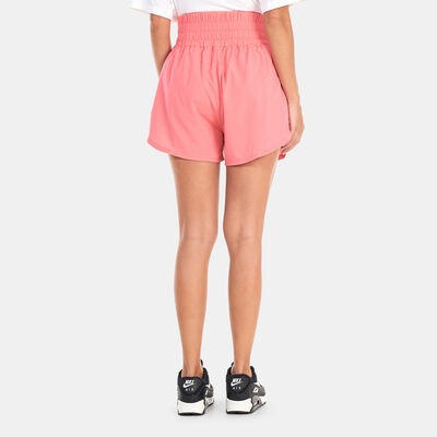 Nike Women's Dri-FIT One Ultra High-Waisted Shorts Peach