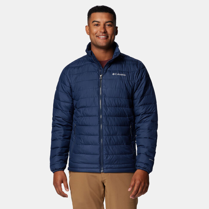 Columbia Men's Powder Lite II Full-Zip Hiking Jacket Blue image number 0