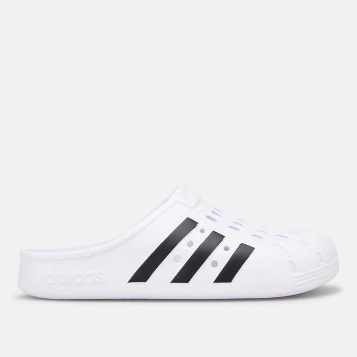 adidas Adilette Clogs White image number 1