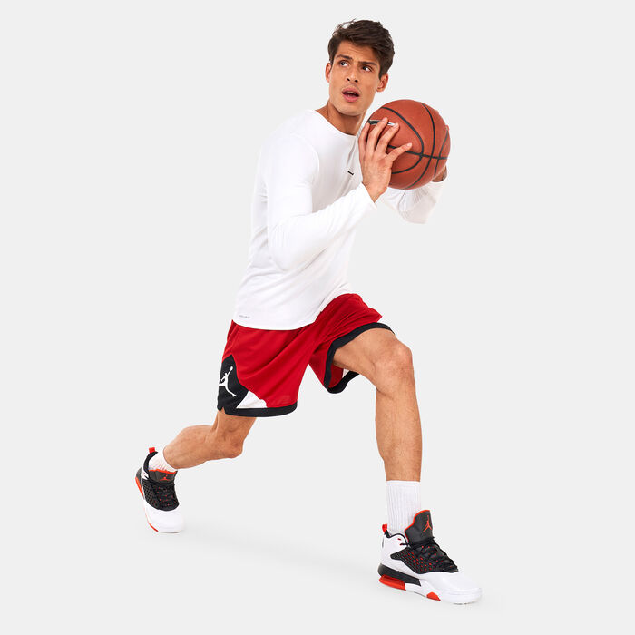 Jordan Men's Air Jordan Dri-FIT Diamond Shorts Red image number 8