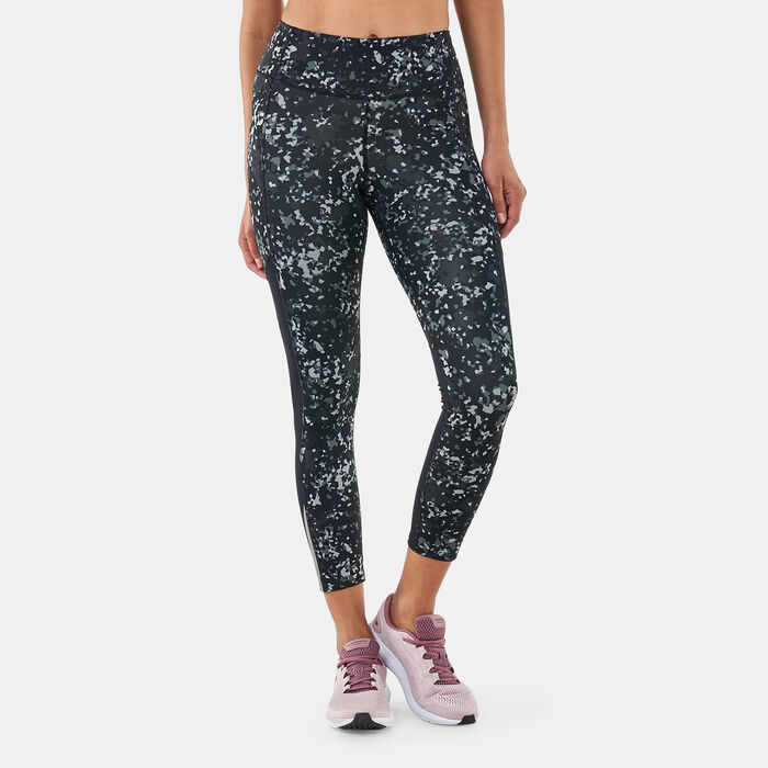 Under Armour Women's UA Fly Fast Ankle II Leggings Black image number 0