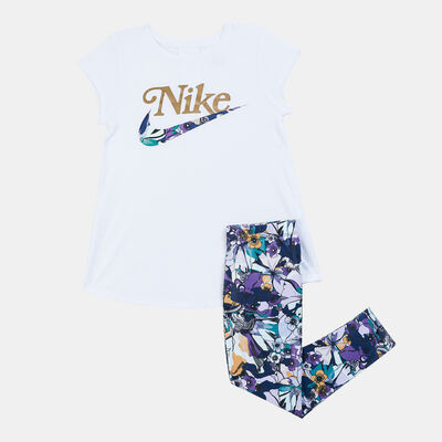 Nike Kids' Tunic And Leggings Set Multi