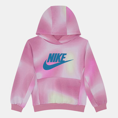 Nike Kids Solarized Hoodie Pink Nike Kids Solarized Hoodie Pink
