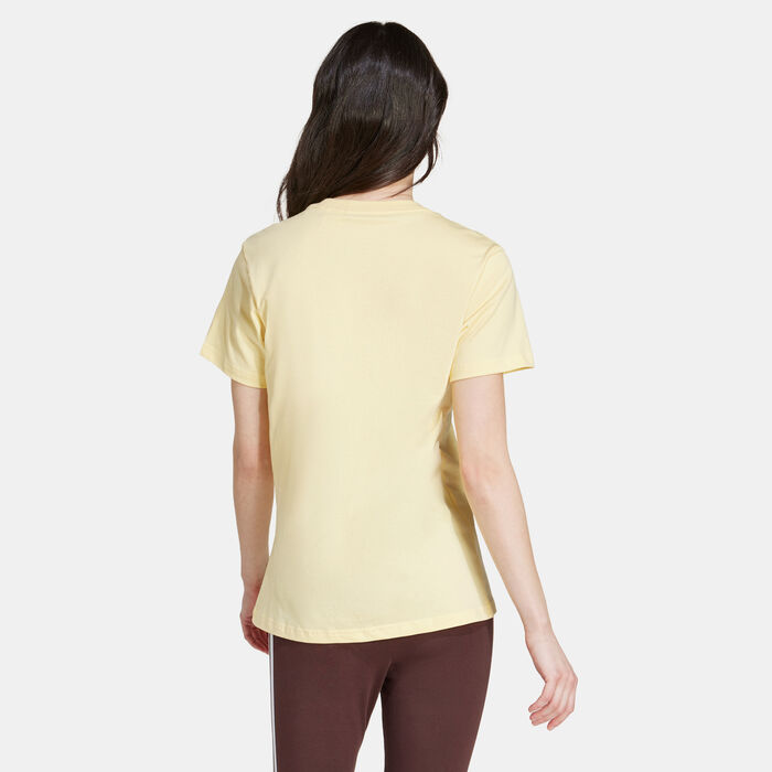 adidas Women's Essentials Logo T-Shirt yellow adidas Women's Essentials Logo T-Shirt yellow image number 1