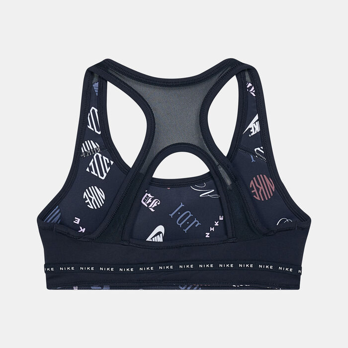 Nike Kids' Dri-FIT Swoosh Reversible Sports Bra Black Nike Kids' Dri-FIT Swoosh Reversible Sports Bra Black image number 2