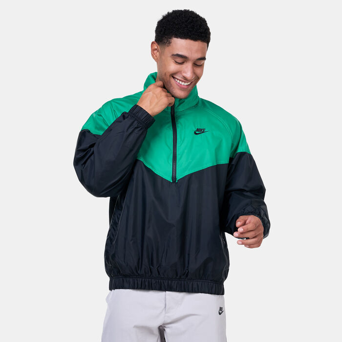 Nike Men's Sportswear Windrunner Anorak Jacket Green image number 0