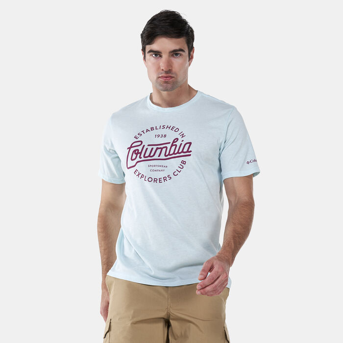 Columbia Men's Bluff Mesa™ II Graphic T-Shirt Green Columbia Men's Bluff Mesa™ II Graphic T-Shirt Green image number 0