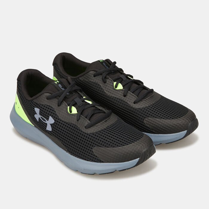 Under Armour Men's UA Surge 3 Shoe Black Under Armour Men's UA Surge 3 Shoe Black image number 2