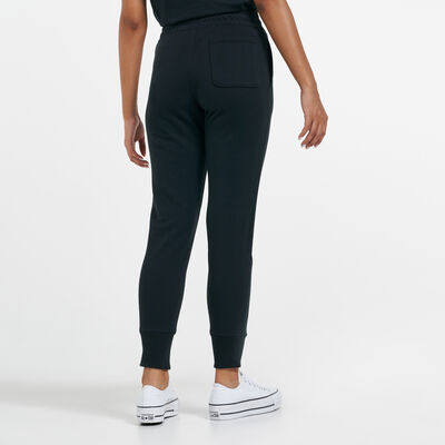Converse Women's Embroidered Star Chevron Sweatpants Black