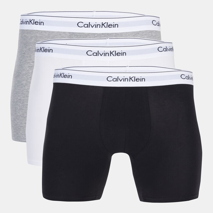 Calvin Klein Men's Modern Boxer Briefs (3 Pack) Multi Calvin Klein Men's Modern Boxer Briefs (3 Pack) Multi image number 0