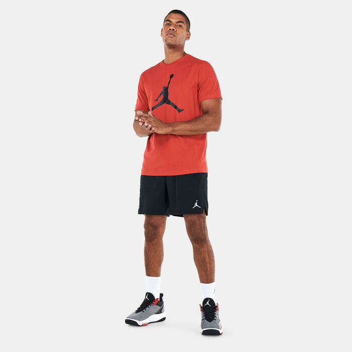Jordan Men's Jumpman Crew T-Shirt Red Jordan Men's Jumpman Crew T-Shirt Red image number 2