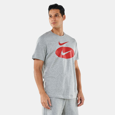 Nike Men's Sportswear Swoosh T-Shirt Grey