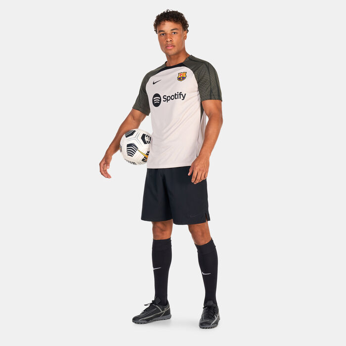 Nike Men's F.C. Barcelona Dri-FIT Strike Football Top Ivory Nike Men's F.C. Barcelona Dri-FIT Strike Football Top Ivory image number 2