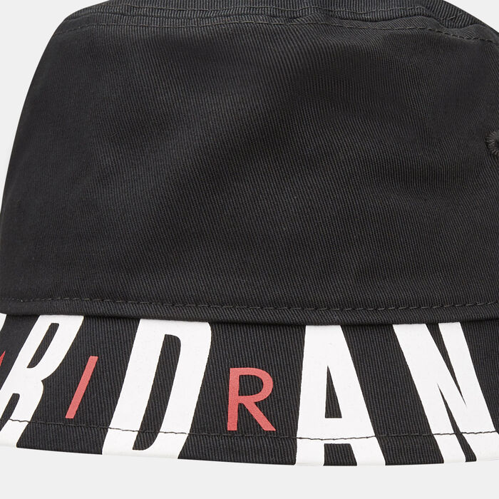 Jordan Kids' Air Jordan Bucket Hat Black Jordan Kids' Air Jordan Bucket Hat Black image number 2