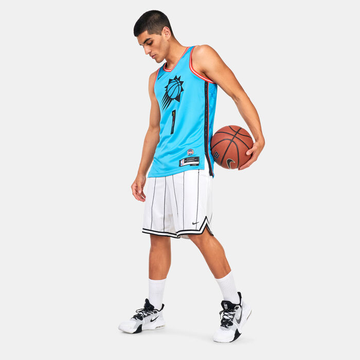 Nike Men's Dri-FIT DNA 10-Inch Basketball Shorts White image number 2