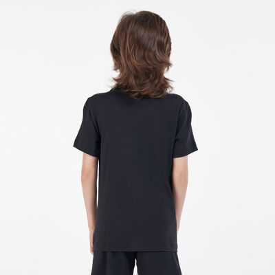 adidas Kids' Badge of Sport Logo T-Shirt Black