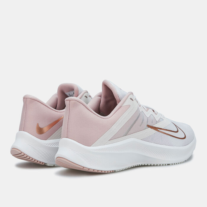 Nike Women's Quest 3 Shoe Grey image number 2