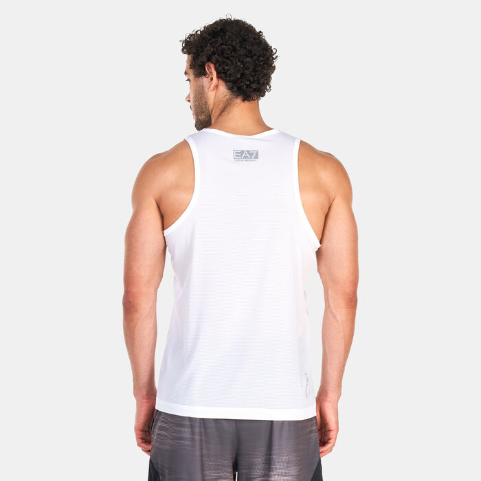 EA7 Emporio Armani Men's VENTUS7 Tank Top White image number 1