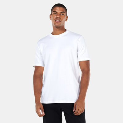 Sun and Sand Sports Men's Solid Crew T-Shirt White