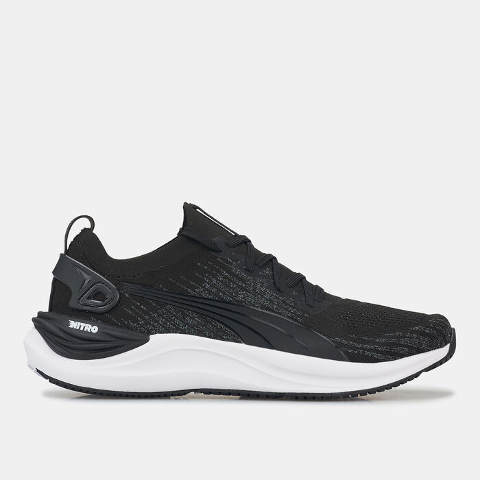 PUMA Women's Electrify NITRO 3 Knit Running Shoe Black image number 0