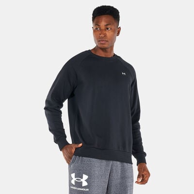 Under Armour Men's Rival Fleece Sweatshirt Black