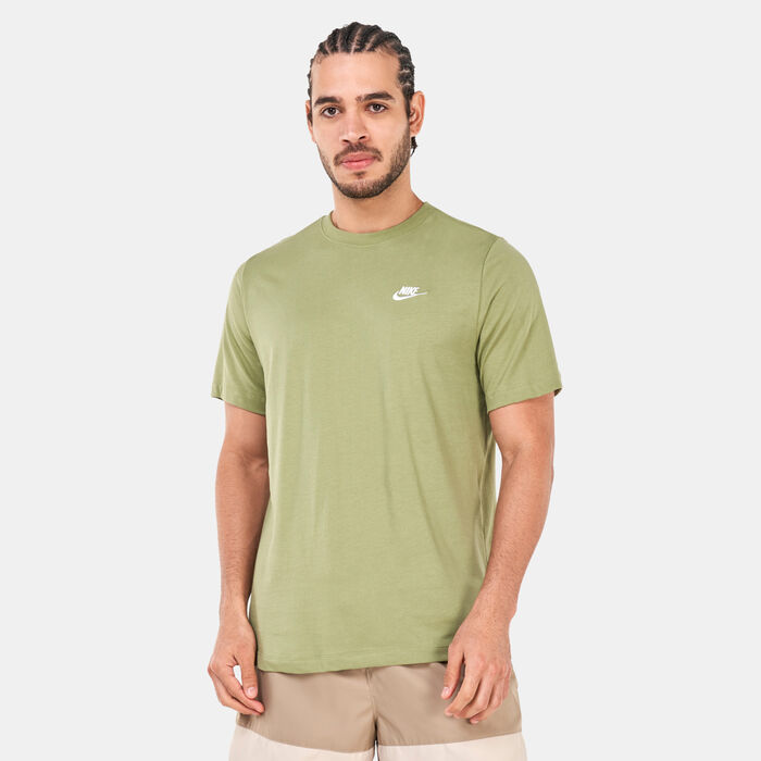 Nike Men's Sportswear Club T-Shirt Green Nike Men's Sportswear Club T-Shirt Green image number 0
