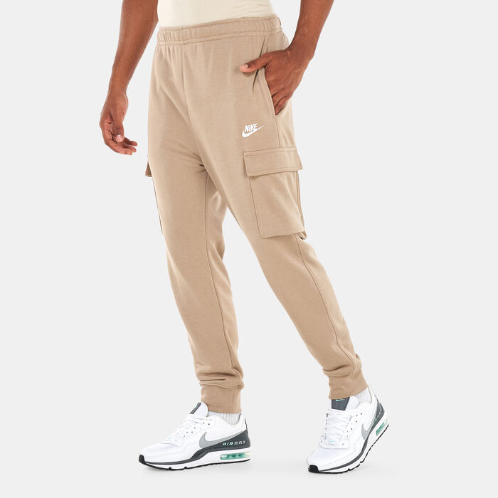 Nike Men's Sportswear Club French Terry Cargo Pants Beige Nike Men's Sportswear Club French Terry Cargo Pants Beige image number 0