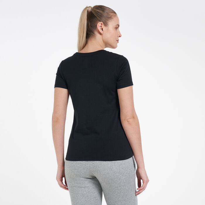 Converse Women's Star Chevron T-Shirt Black image number 1