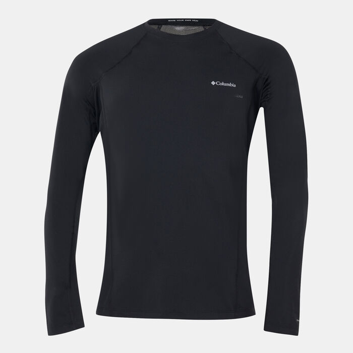 Columbia Men's Midweight Stretch Long Sleeve T-Shirt Black Columbia Men's Midweight Stretch Long Sleeve T-Shirt Black image number 0