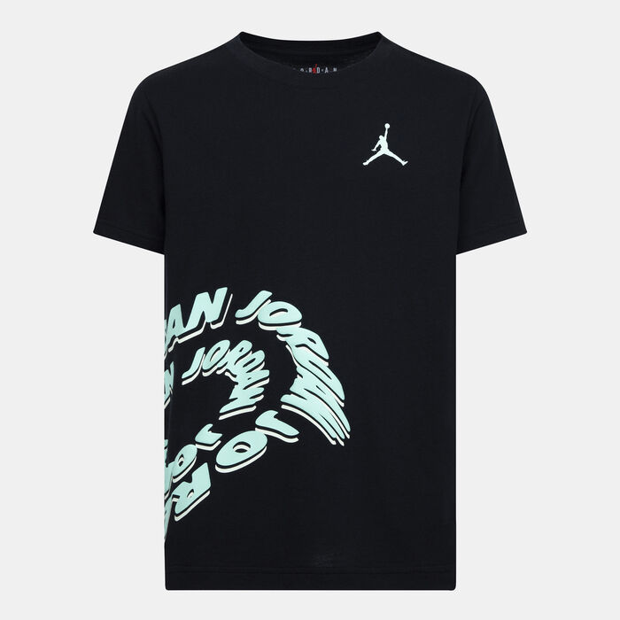 Nike Kids' Warped Galaxy Graphic T-Shirt Black Nike Kids' Warped Galaxy Graphic T-Shirt Black image number 0