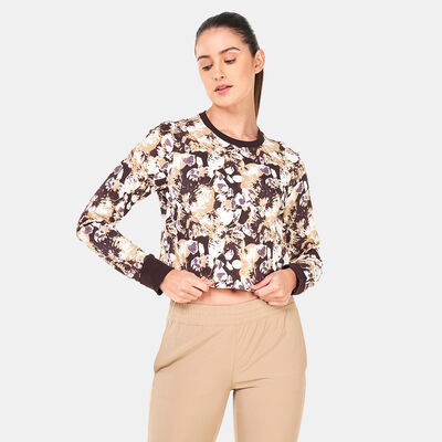 Columbia Women's North Cascades™ Long Sleeve Printed T-Shirt Brown