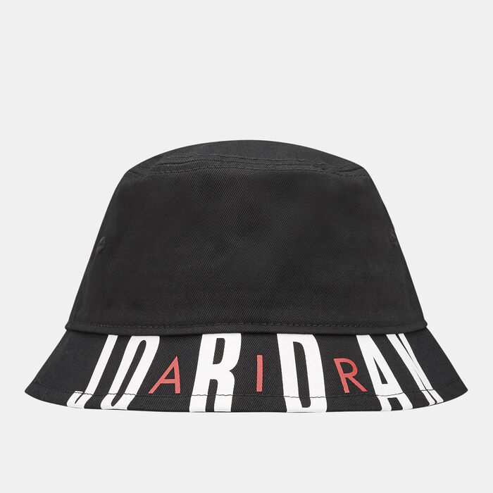Jordan Kids' Air Jordan Bucket Hat Black Jordan Kids' Air Jordan Bucket Hat Black image number 0