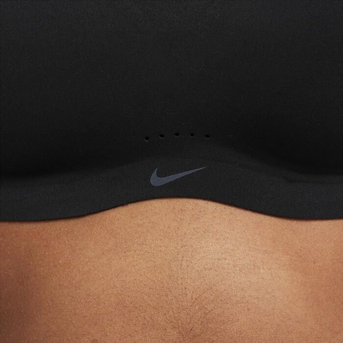 Nike Women's Dri-FIT Alate Minimalist Light-Support Training Sports Bra Black Nike Women's Dri-FIT Alate Minimalist Light-Support Training Sports Bra Black image number 3
