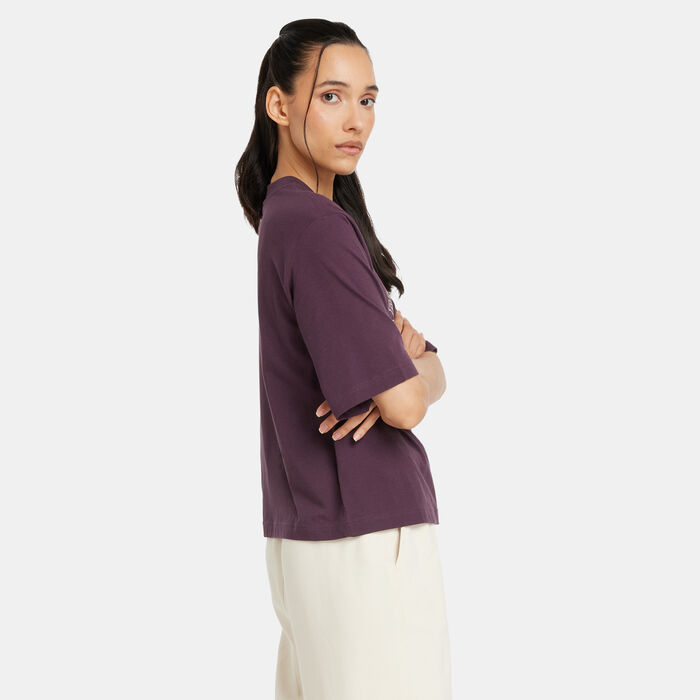 New Balance Women's Graphic Jersey T-Shirt Brown image number 2