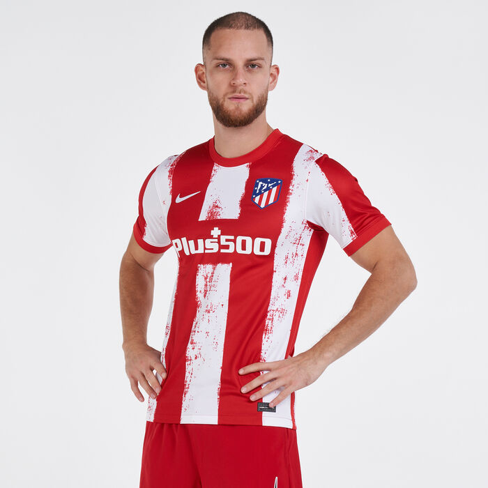 Nike Men's Club Atletico de Madrid Home Stadium Jersey - 2021/22 Red Nike Men's Club Atletico de Madrid Home Stadium Jersey - 2021/22 Red image number 0