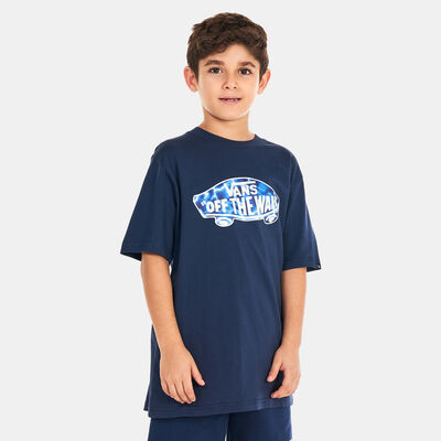 Vans Kids' Off The Wall Logo Fill T-Shirt (Older Kids) Blue