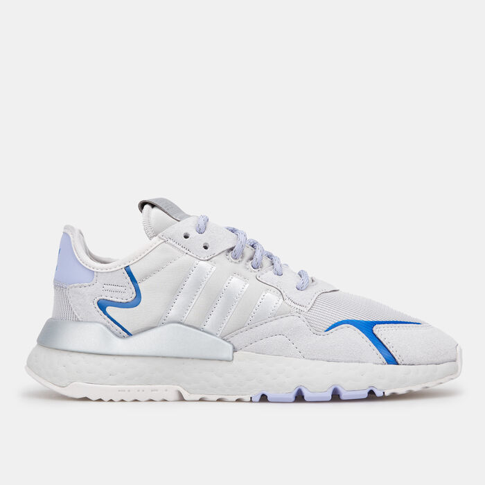 adidas Originals Women's Nite Jogger Shoe Grey image number 0