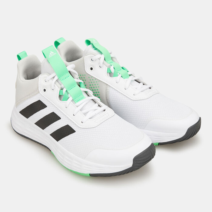 adidas Men's Ownthegame 2.0 Basketball Shoes White adidas Men's Ownthegame 2.0 Basketball Shoes White image number 2