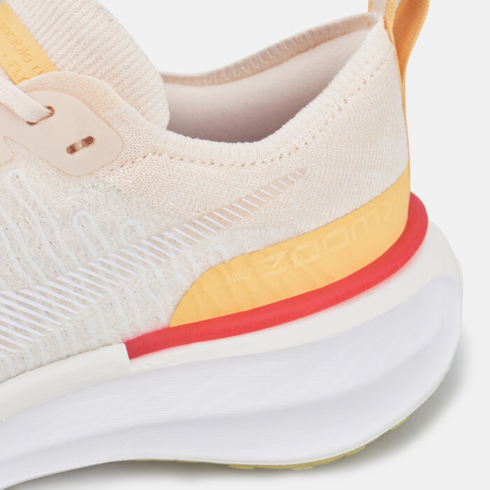 Nike Women's ZoomX Invincible 3 Road Running Shoes Ivory Nike Women's ZoomX Invincible 3 Road Running Shoes Ivory image number 5
