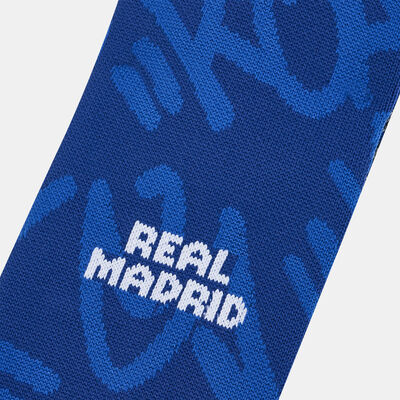 adidas Men's Real Madrid Away Football Socks - 2021/22 Blue adidas Men's Real Madrid Away Football Socks - 2021/22 Blue