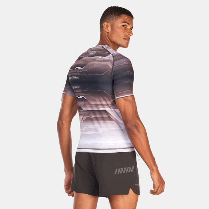 EA7 Emporio Armani Men's Graphic Vigor7 T-Shirt Multi EA7 Emporio Armani Men's Graphic Vigor7 T-Shirt Multi image number 1