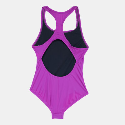 Nike Swim Kids' Racerback 1-Piece Swimsuit (Older Kids) Purple