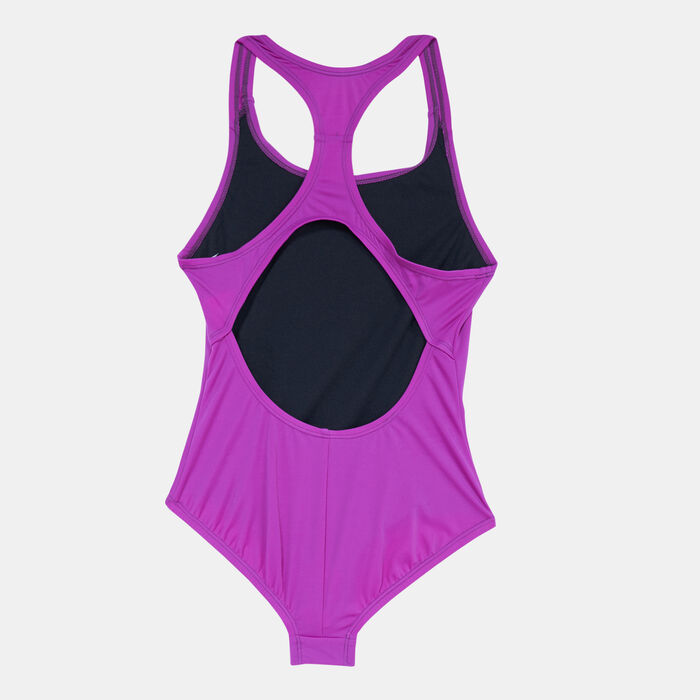 Nike Swim Kids' Racerback 1-Piece Swimsuit (Older Kids) Purple Nike Swim Kids' Racerback 1-Piece Swimsuit (Older Kids) Purple image number 1