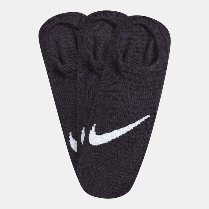 Nike Kids' Everyday Lightweight Footie Socks - 3 Pack (Older Kids) Black Nike Kids' Everyday Lightweight Footie Socks - 3 Pack (Older Kids) Black image number 0