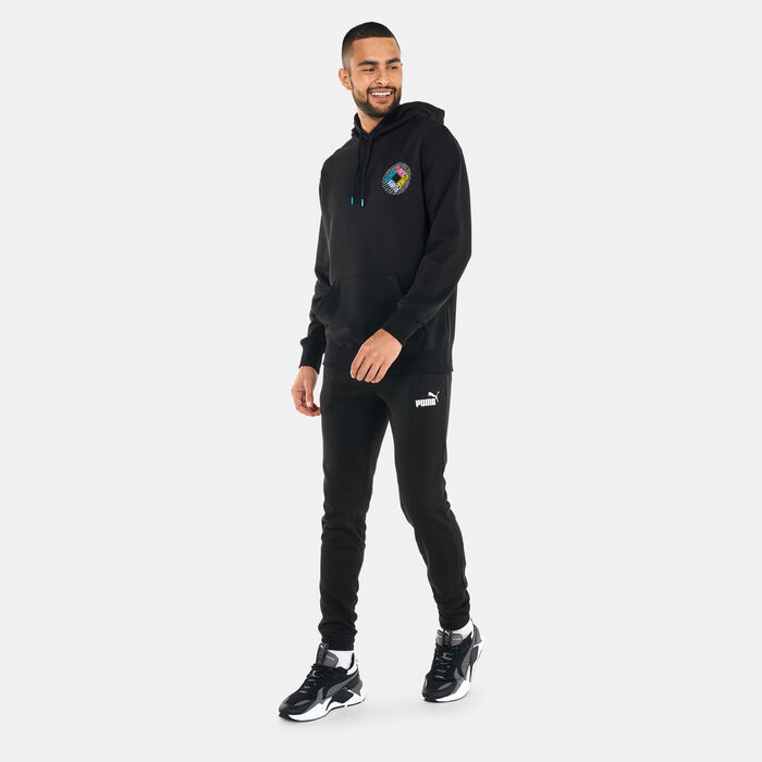 PUMA Men's SWxP Graphic Hoodie Black image number 2