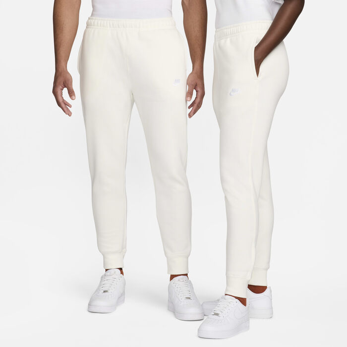 Nike Men's Sportswear Club Fleece Joggers White Nike Men's Sportswear Club Fleece Joggers White image number 0