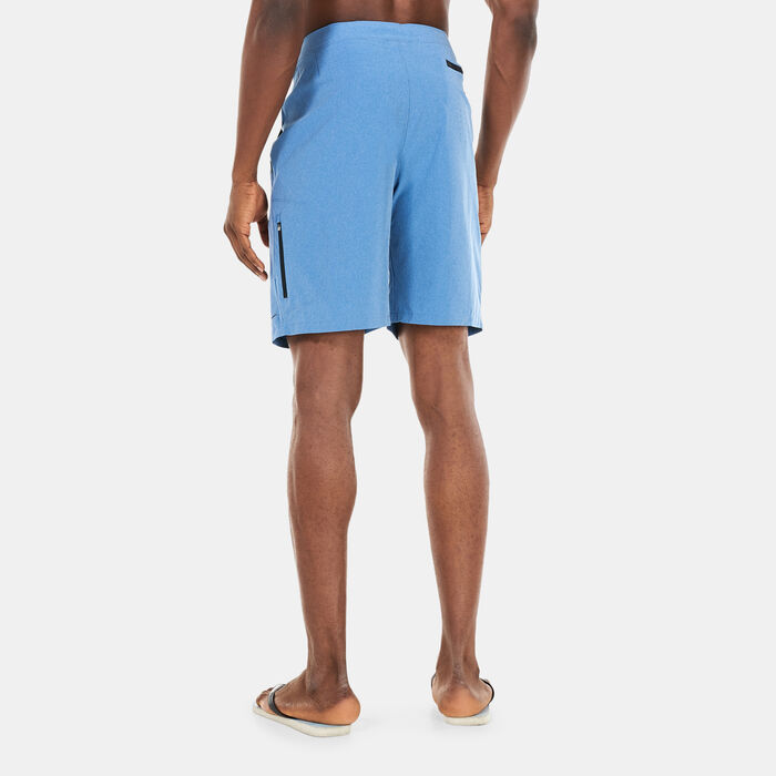 Nike Swim Men's Merge 9-Inch Hybrid Swimming Shorts Blue Nike Swim Men's Merge 9-Inch Hybrid Swimming Shorts Blue image number 1