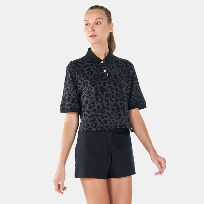 Nike Golf Women's The Polo Dri-FIT Polo Shirt Grey Nike Golf Women's The Polo Dri-FIT Polo Shirt Grey image number 0